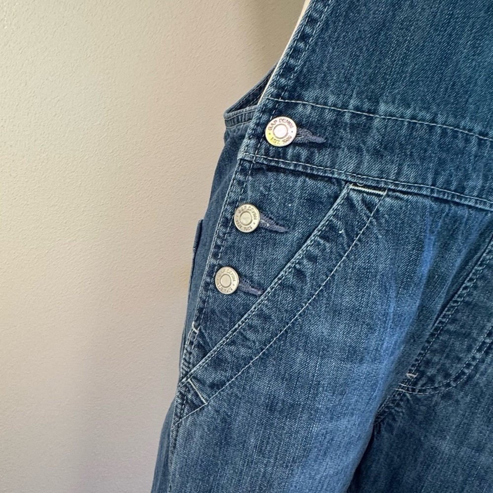 Gap Denim Bib Overalls Adjustable Size XS - Picture 11 of 16